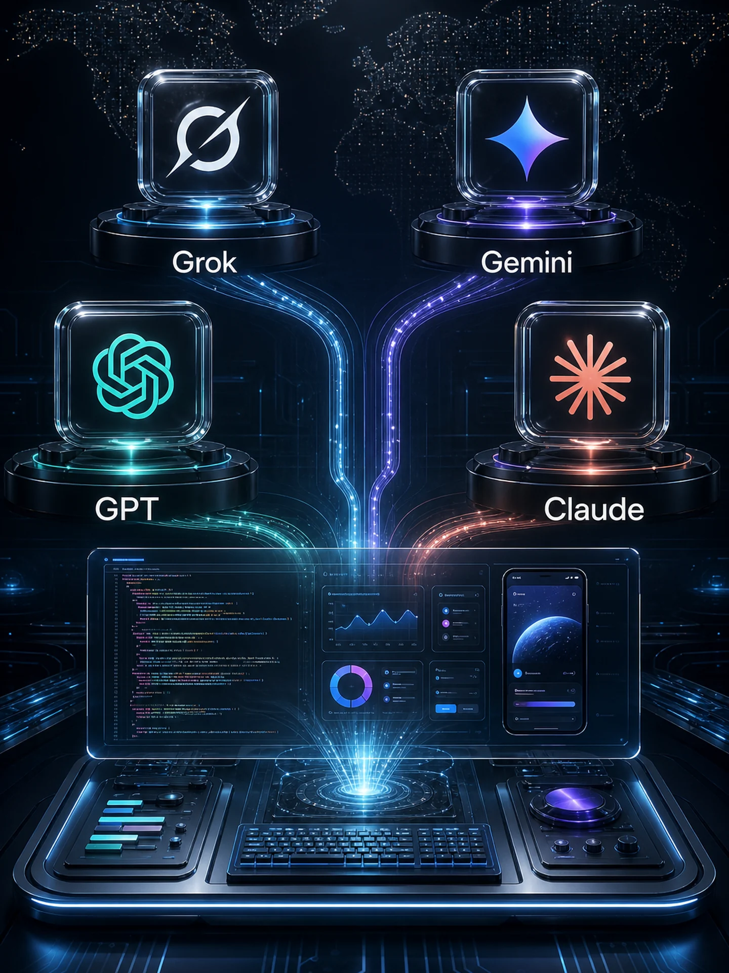 Vibe Coding 通道主视觉
